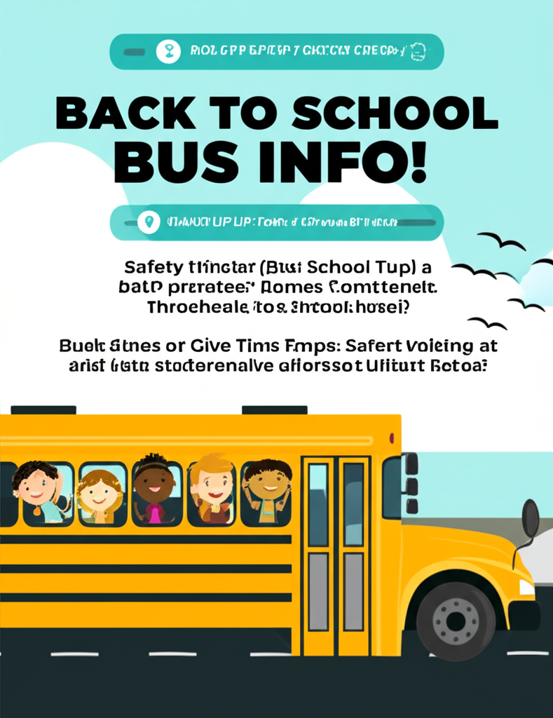 Back to School Info